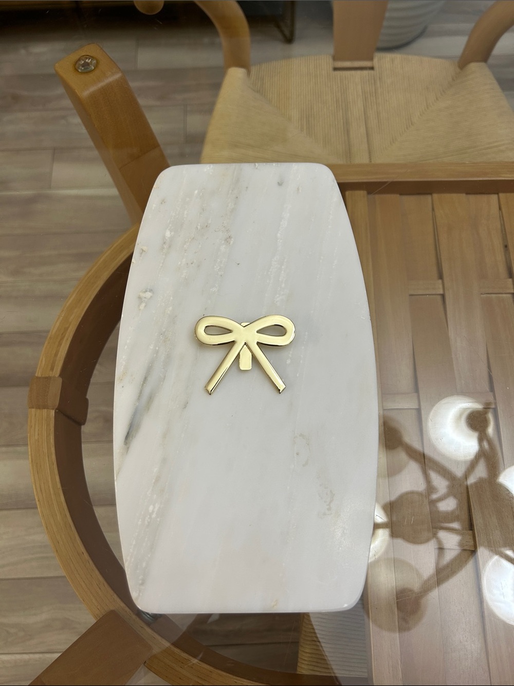Gold Bow Clip Jewelry Accessory